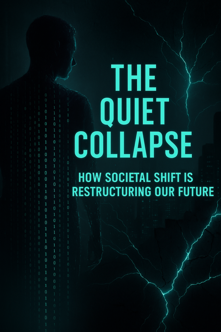 Societal shift represented through conceptual digital art